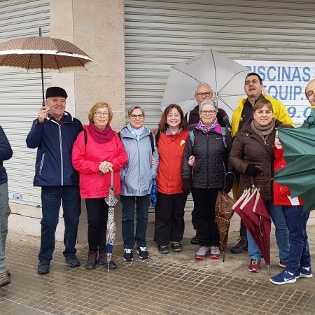 Foto de grup de passejada cultural de Sant Sebastià 2019